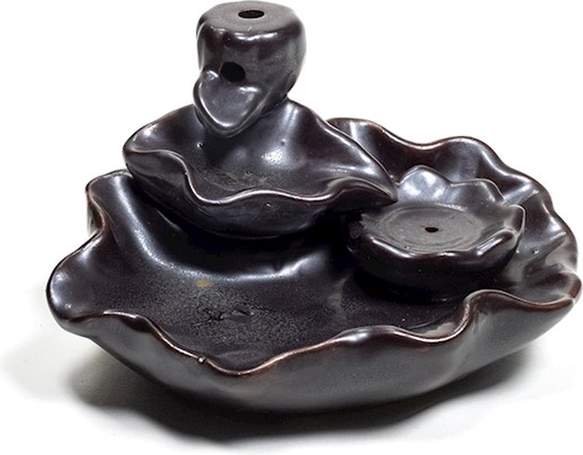 Backflow Wierookbrander Lotus Vijver - Waterval Wierookhouder