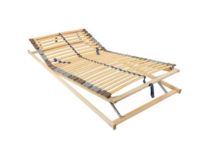 BeCo Lattenrost Blue Star KF / 90 x 200 cm / 28 Leisten/Blauer Engel/komplett montiert/Kopf- & Fußteil verstellbar