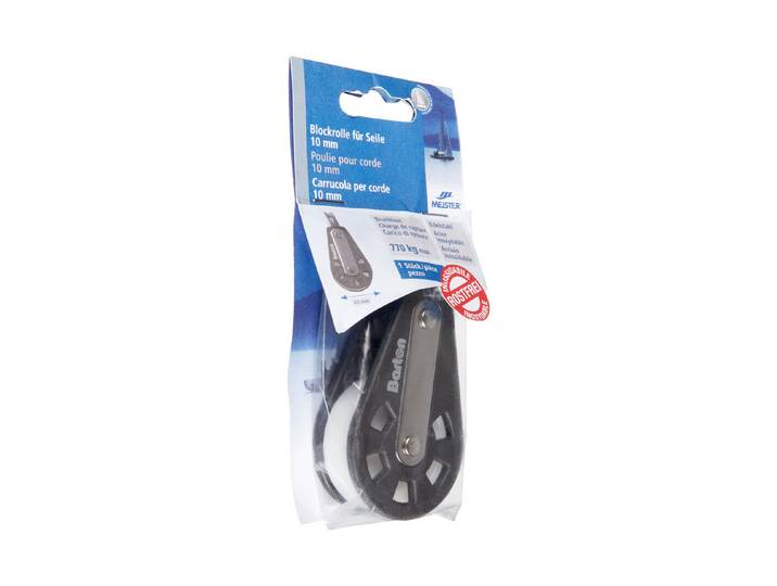 Blockrolle 10mm Seil ES Boot