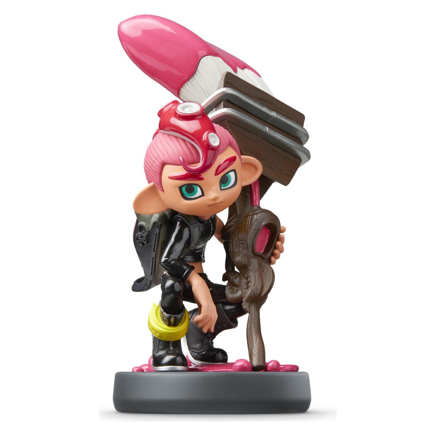 Nintendo amiibo Splatoon Character Oktoling Girl, Boy & Octopus Set (3DS, 3DS XL, Switch, Switch 2, Switch Lite, Switch OLED, Wii U) (2007966)