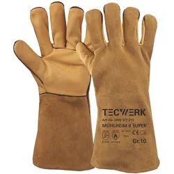 Tecwerk, Schutzhandschuhe, Schweisserhandschuhe Mühlheim II Super (9)