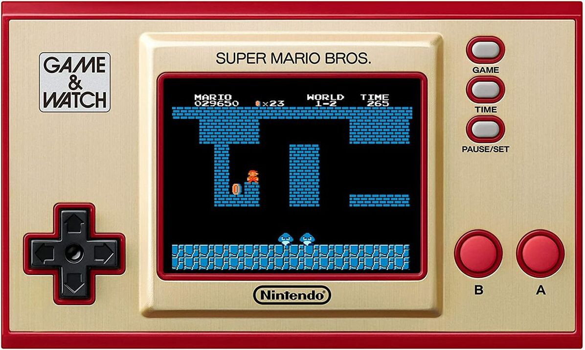 Nintendo Game & Watch Super Mario Bros. Speelconsole Beige en Rood
