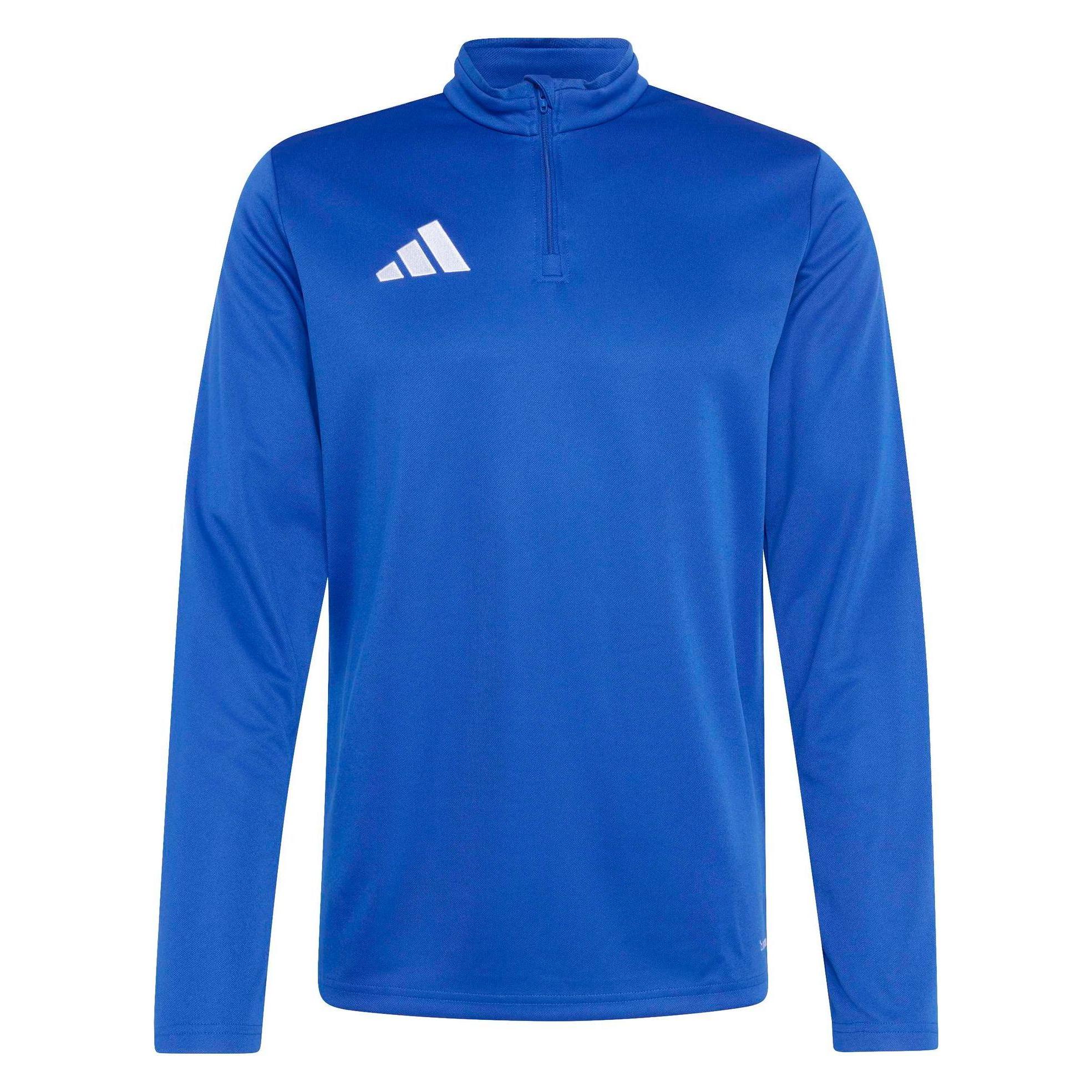 Adidas Herren Entrada Trainingsoberteil, blaues Sweatshirt (L) (ADIJZ6655_000)
