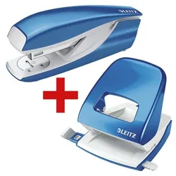 Leitz Tacker-Locher-Büroset »5502 & 5008 NeXXt WOW« blau