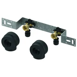 TECE, Zubehör Sanitärinstallation, TECElogo-Ax Montageeinheit 150 mm mit Wandscheibe Dim. 20 x Rp 1/2", Si-Bronze