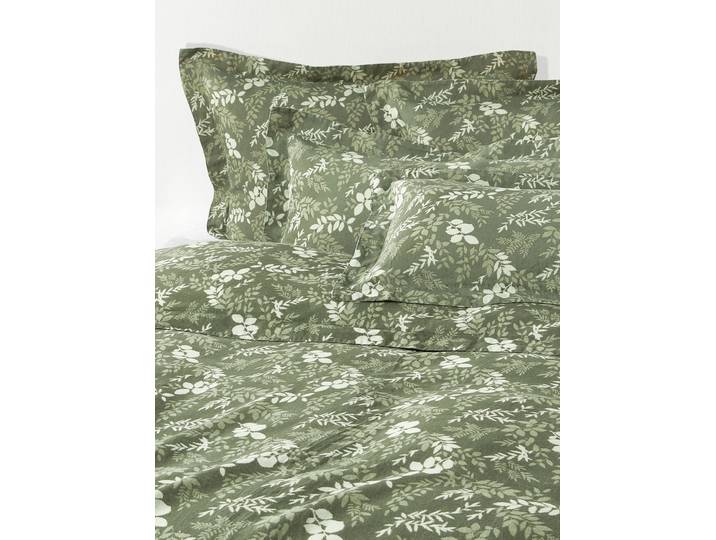 Housse de couette imprimé feuilles Pola