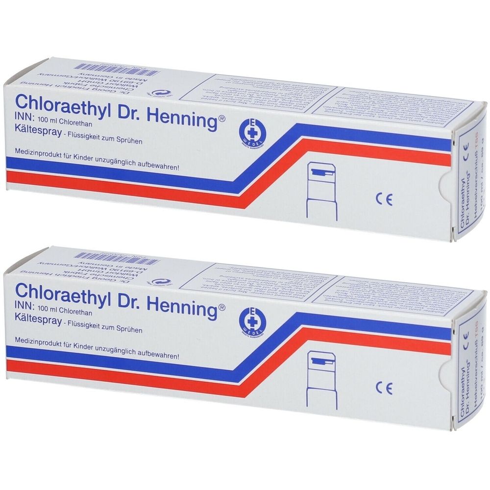 Chloraethyl Dr. Henning TSS Spray 2x 2x100 ml