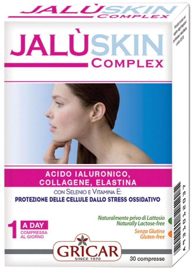 GRICAR CHEMICAL Srl soc. unico JALU'SKIN COMPLEX 30CPR