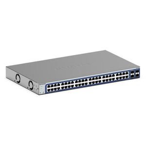 Netgear Switch Gigabit Smart, GS748T-600EUS, managed, 48-Port, 1 Gbit/s, 2x SFP & 2x SFP-Combo
