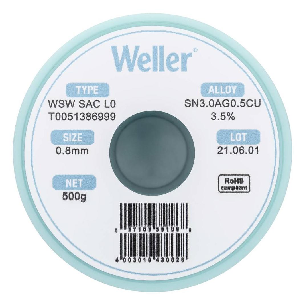 Weller Erem Lötzinn, bleifrei Spule Profes (Lötzinn) (T0051386999)