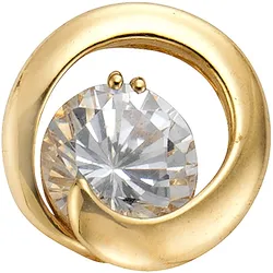 Fascination by Ellen K. Anhänger 585/- Gelbgold Zirkonia