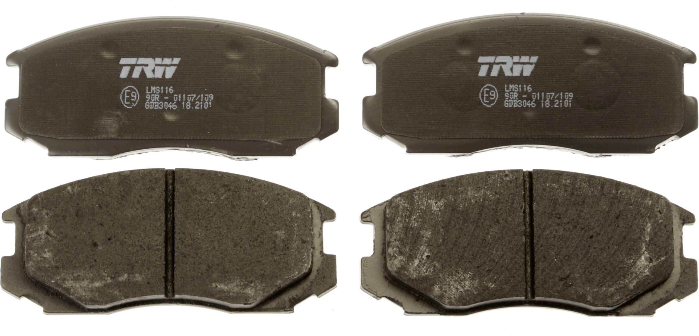 Trw Bremsbelagsatz, Scheibenbremse Gdb3046 Für Mitsubishi Eagle Proton Plymouth