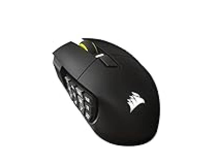 Corsair Scimitar Elite Wireless SE MMO Souris de Jeu, 33 000 DPI – Gunmetal