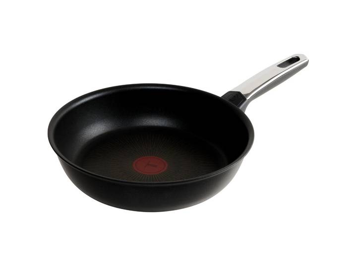 Tefal Pfanne Excellence G7, Schwarz, Metall, antihaftbeschichtet, Kochgeschirr, Pfannen, Bratpfannen