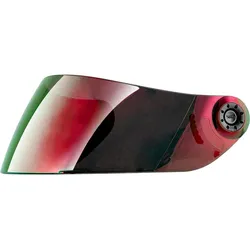 Shark VZ16045P, Visier verspiegelt - Rot-Verspiegelt