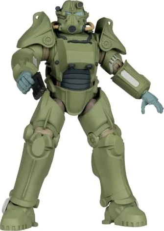 Fallout - T-45 Military Armor Red Platinum Edition - Figur