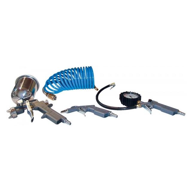 Güde DRUCKLUFT-SET 4-TLG. (METALL) (84092)