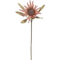 Bloomingville Kunstblume Silberblatt 100 cm, rosa