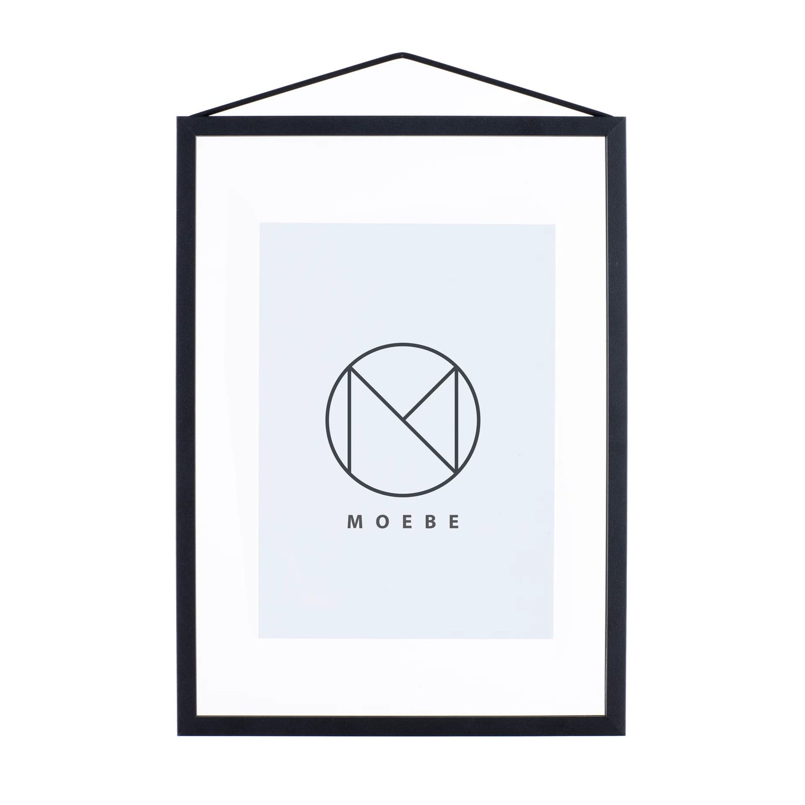 MOEBE Frame A4 Zwart, Rechthoekig, Metaal, Breedte: 23 cm, Hoogte: 31,7 cm