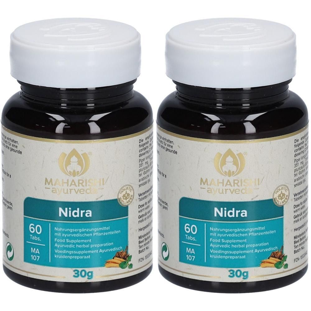 Nidra Tabletten 2x 2x30 g