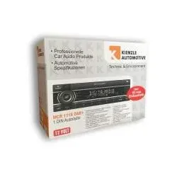Kienzle 12V Autoradio mit DAB+/USB/AUX/Bluetooth/MP3 ohne CD Laufwerk MCR1120DAB