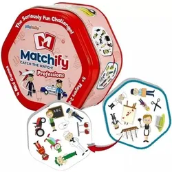 Matchify: Berufe - Ein Kartenspiel mit Anleitungen auf Ungarisch