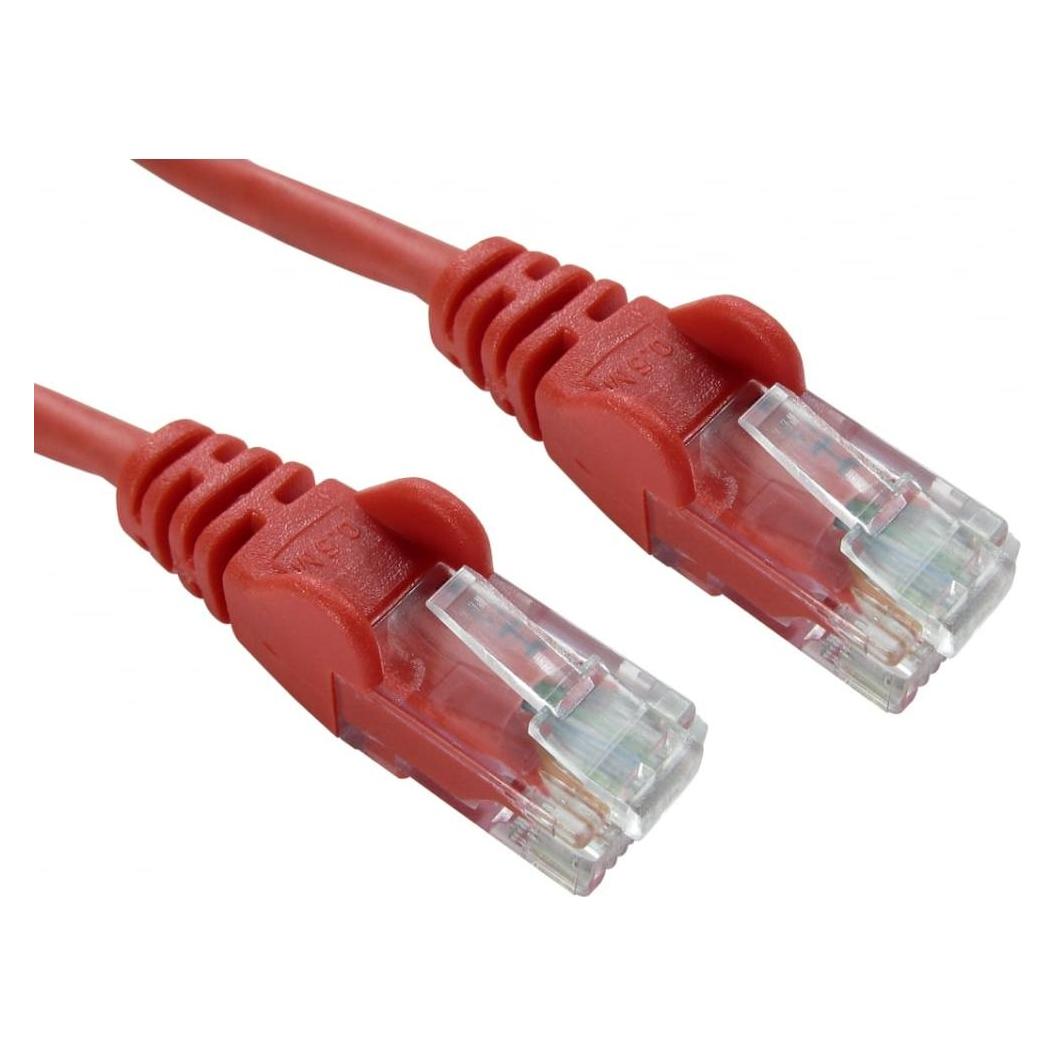 Cables Direct CDL 0.25m 10/100 Networking -Red (0.25 m) (99TRT-600-HR)