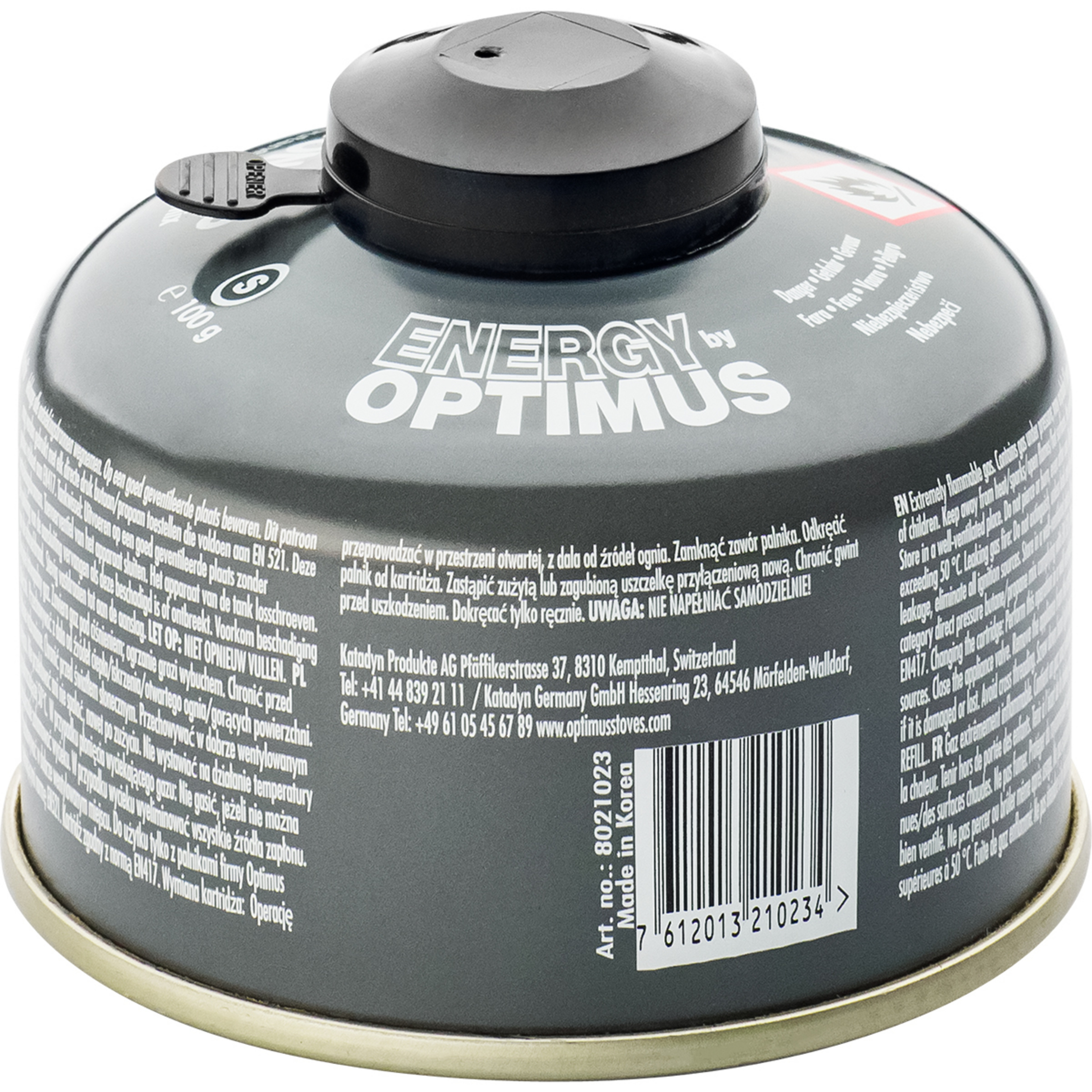 Optimus 4-Season Gas Gaskartuschen & Brennstoffe Größe 100g