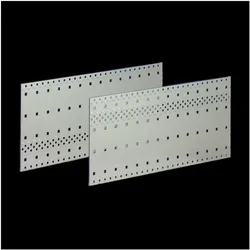 Schroff Seitenwände Typ F - SEITENWAND F 4HE 475T, Serverschrank Zubehör, Schwarz