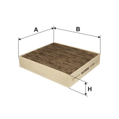 FILTRON Filter, Innenraumluft K 1216A für MITSUBISHI SMART