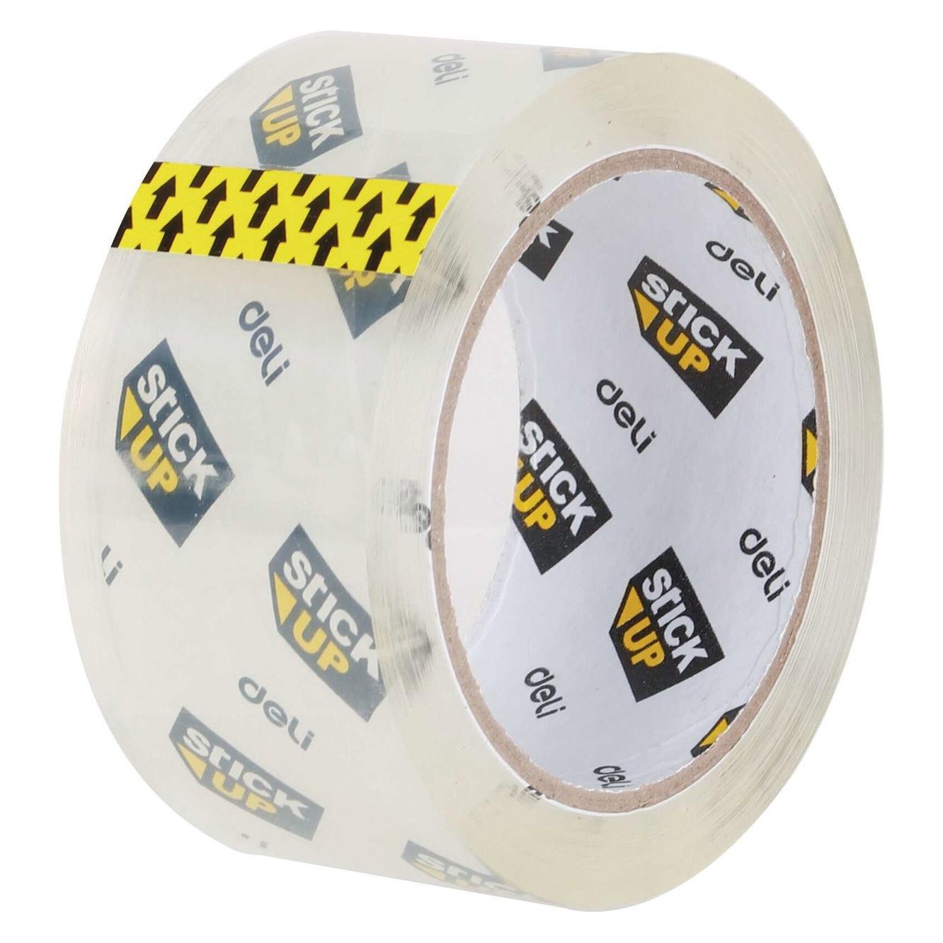 Deli Packband 48mm x 66m transparent 6 Stück (48 mm) (D265104)