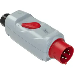 PCE 54025160 CEE-Motorschutzstecker (PKZM0) 32A 5p 6h (10-16A) IP44