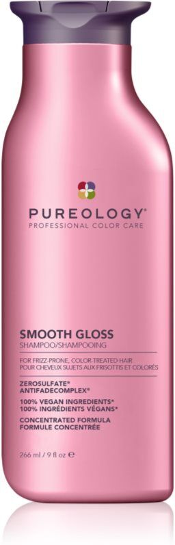 Pureology Smooth Gloss shampoing brillance pour cheveux pour femme 266 ml