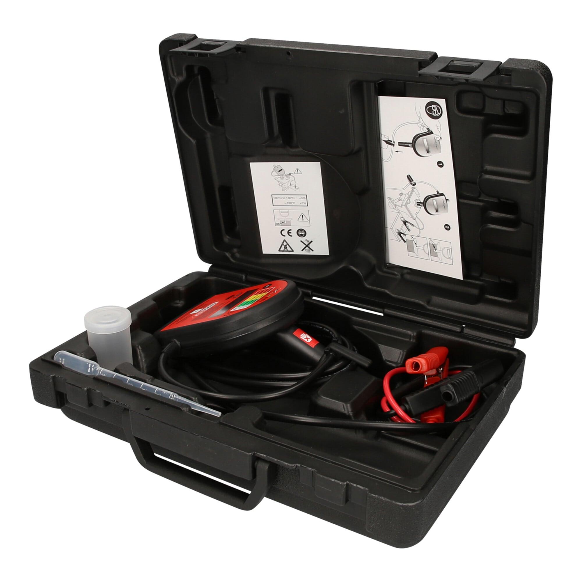 KS Tools Digitaler Bremsflüssigkeits-Tester mit Drucker (150.2196)