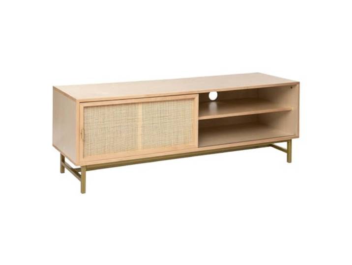Atmosphera - TV-Möbel Rayo - Birke & Mahagoni - lackiert 50x140 cm - Beige