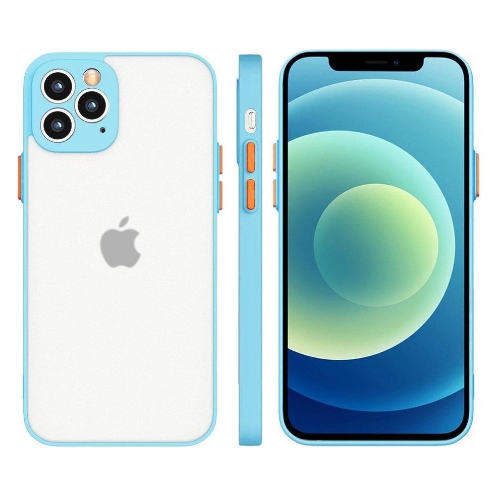Hurtel Milky Case Flexible, transparente Silikonhülle für Samsung Galaxy A72 4G Blau (Samsung Galaxy A72) (1404978613)