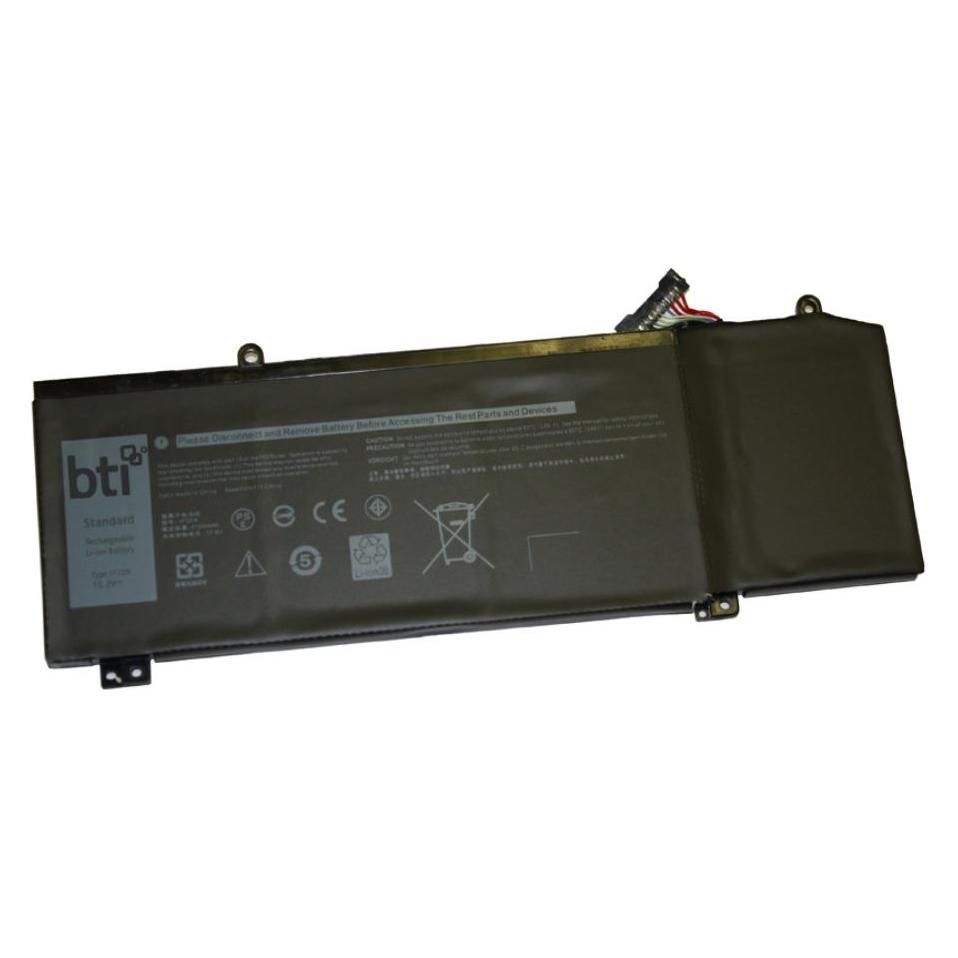 Axcom Laptop-Batterie - 1 x Lithium-Polymer 4 Zellen 3750 mAh 43 Wh (4 Zellen, 3750 mAh) (1F22N-BTI)