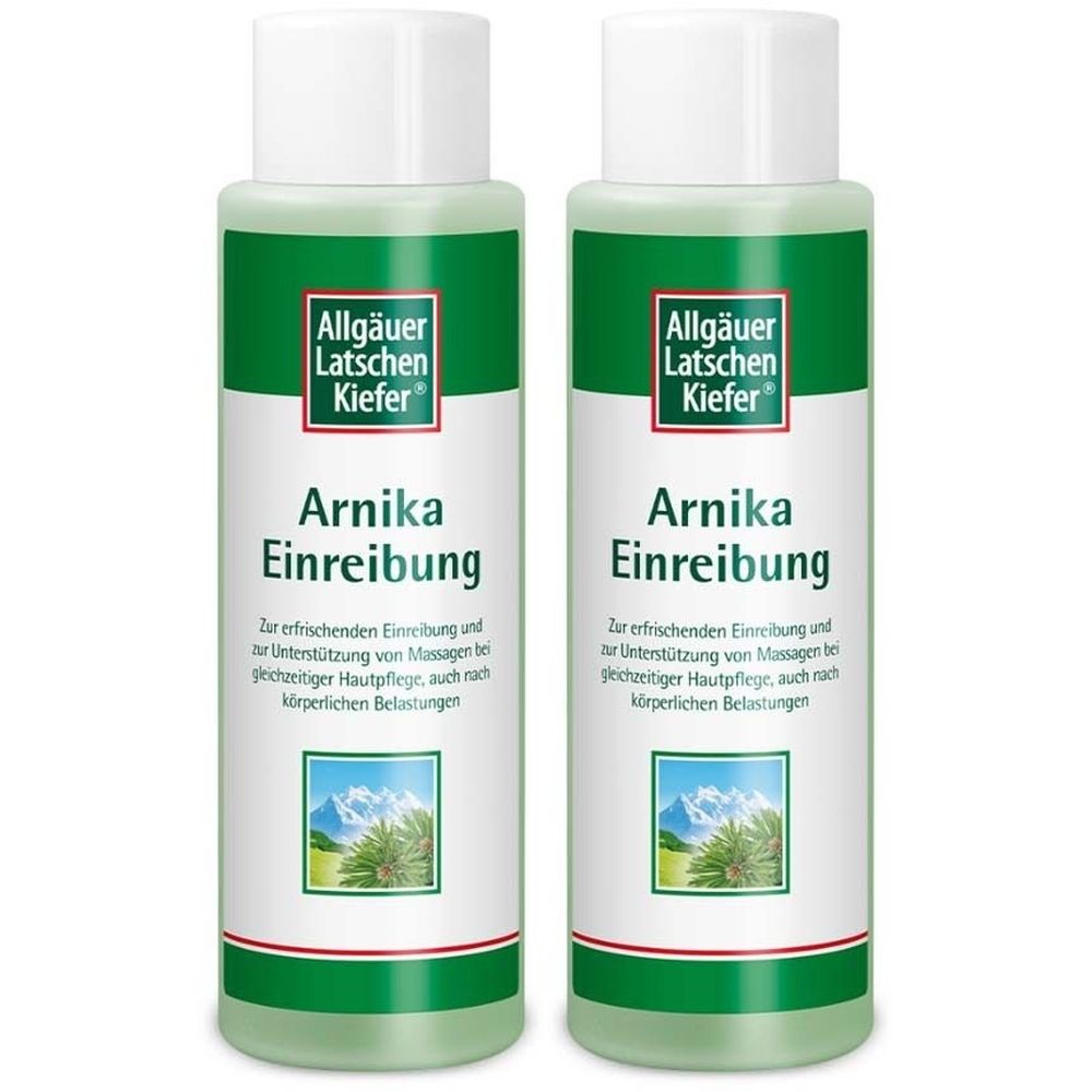 Allgäuer Latschenk. Arnika extra stark Einreibung 2x 2x500 ml