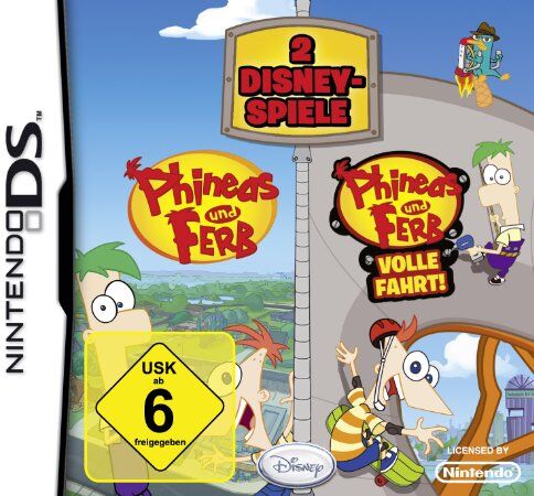 Disney Interactive - Phineas und Ferb 1 + 2 Doppelpack (Phineas und Ferb / Phineas und Ferb: Volle Fahrt!) - Preis vom 01.10.2026 17:08:56 h