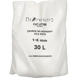 Diamentiq Neutral (Antibakteriell, Neutralisierend, Nicht klumpend, Nicht staubend, Schnell absorbierend, 10 kg), Katzenstreu