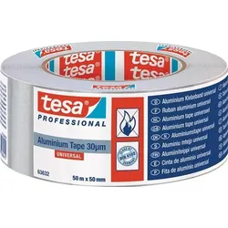 Tesa Aluminiumklebeband Universal 63632 mit Liner 50 m - 63632-00002-00
