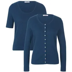 Twinset aus 100% SUPIMA®-Baumwolle Peter Hahn denim, 40