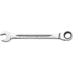 Stahlwille, Schraubenschlüssel, Ratschen-Ringmaulschlüssel OPEN-RATCH Nr. 17, umschaltbar, 22 mm (22 mm)