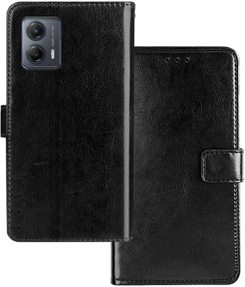 INCOVER Motorola Moto G53 Flip Cover m. Kortholder - Sort