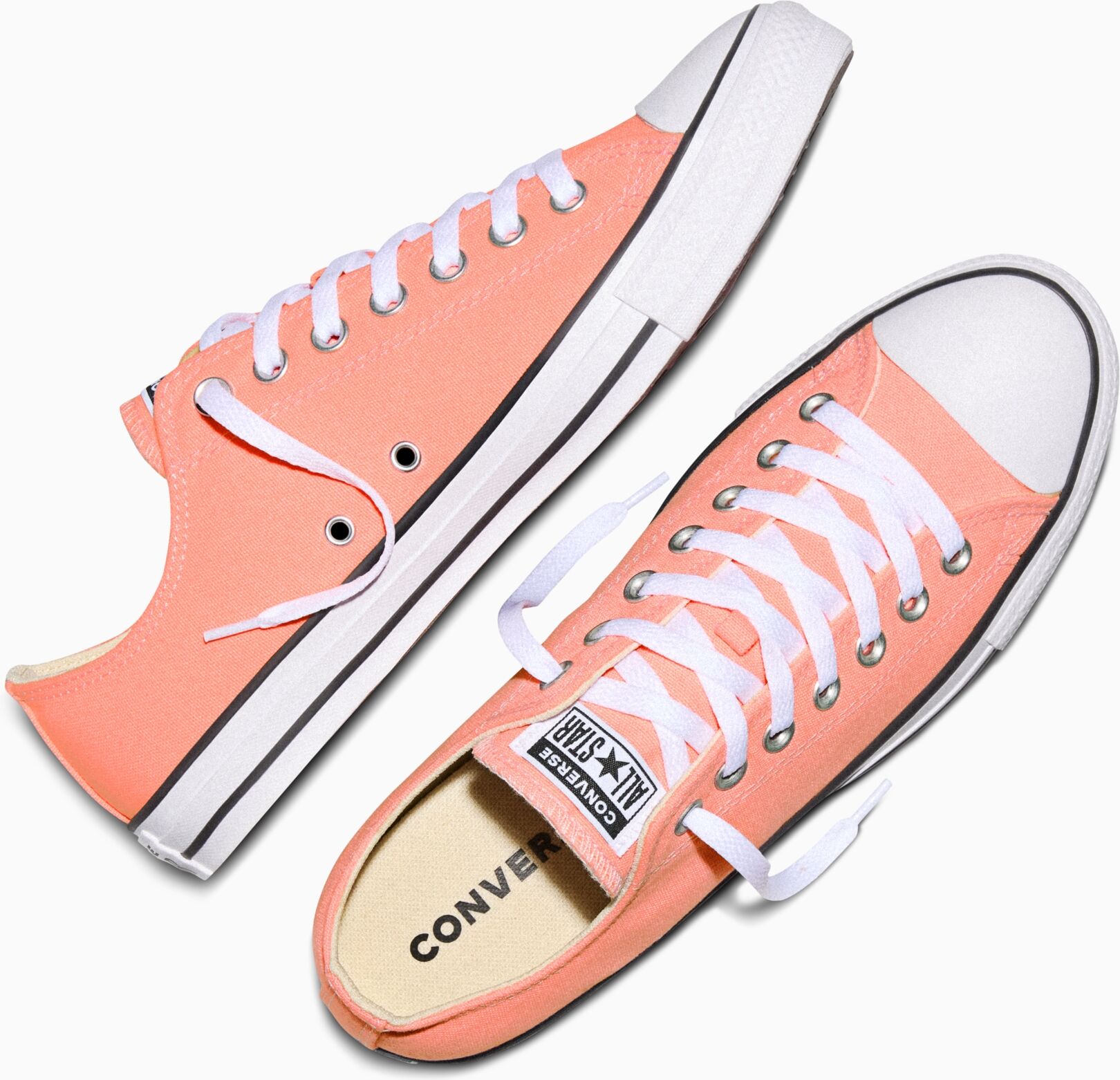 Sneaker CONVERSE "CHUCK TAYLOR ALL STAR", Gr. 41, rosa (all heat), Synthetik, Schuhe Sneaker