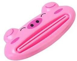 Uplifted Finds Cute Animal Multifunction Squeezer   Premium Cartoon Toothpaste Dispenser & Bathroom Tube Infrastructure pink Pig