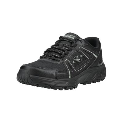Sneaker SKECHERS "Skechers Sneaker Lederimitat", Herren, Gr. 41, schwarz, Lederimitat, Schuhe Sneaker