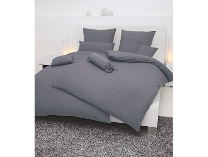 Janine Kissenbezug, Größe: Ca. 80x80cm (Einzelteil), Farbe: 48 Titan, Mako-Soft-Seersucker
