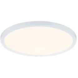 Paulmann LED Einbau-Panel AREO VariFit 3-STEP-DIM, IP44/20, rund, Ø 23cm, dimmbar mit Lichtschalter, 18W 3000K 1400lm, weiß matt PAUL-93050