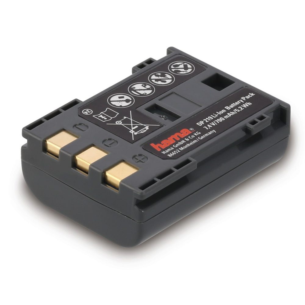 Hama DP 219 Lithium-ion batterij voor Canon, 7,4 V, 700 mAh